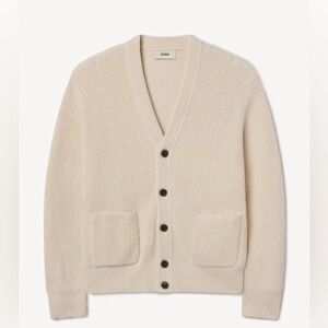Buck Mason cotton seafarer Ribbed Cardigan